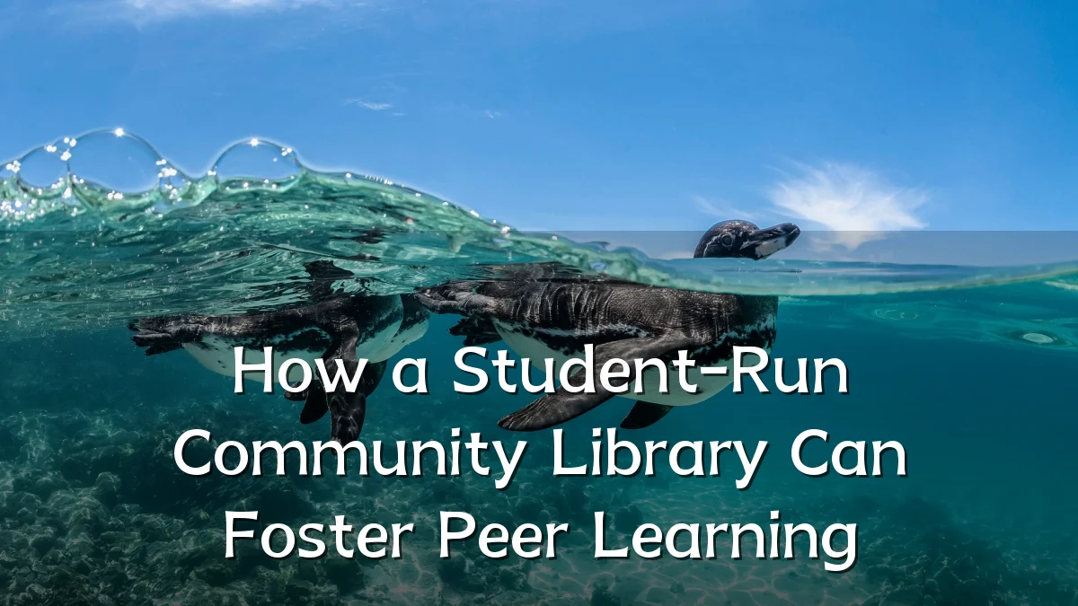 How a Student-Run Community Library Can Foster Peer Learning