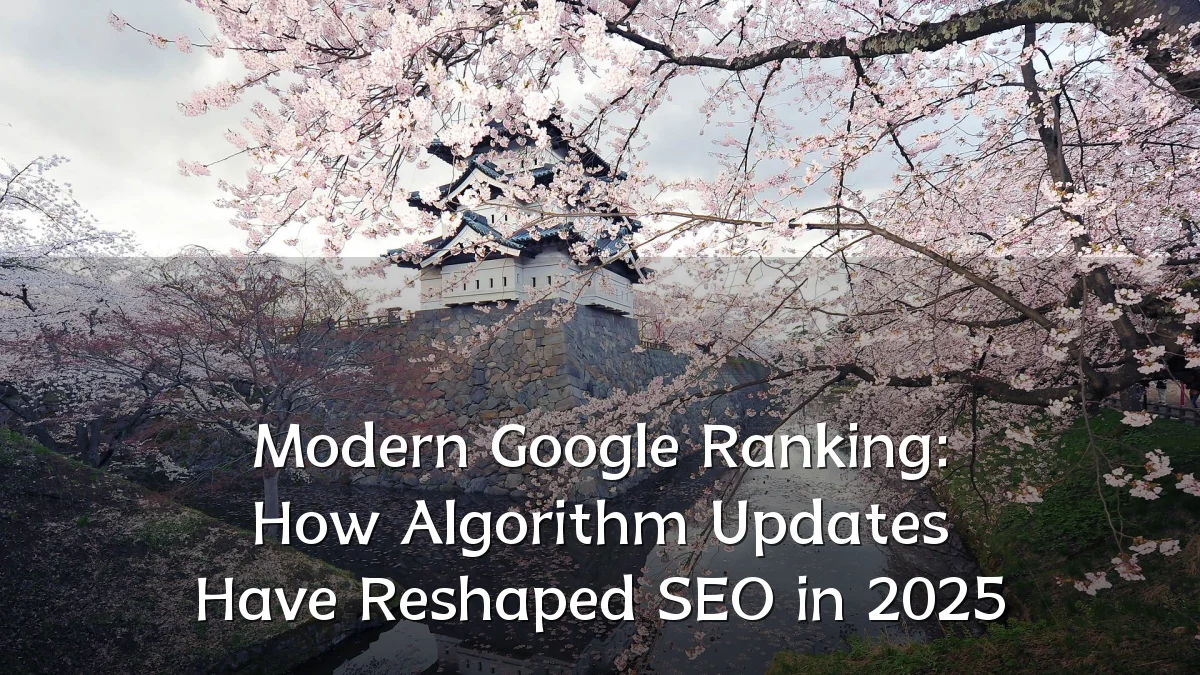 Modern Google Ranking: How Algorithm Updates Have Reshaped SEO in 2025
